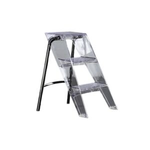 Acrylic 3-Step Ladder Step Stool